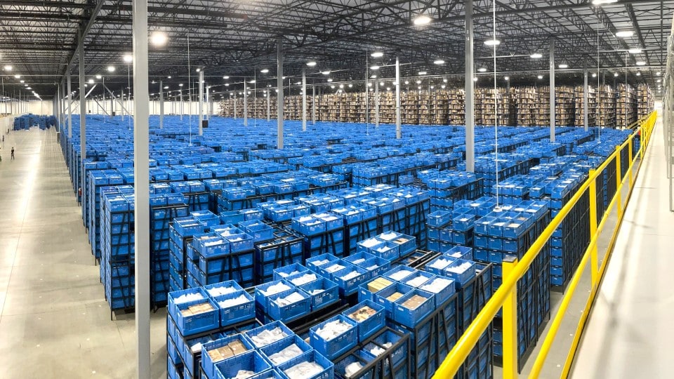 inside view of the Velocity warehouse